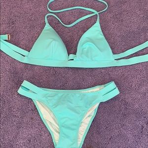 Victoria Secret baby blue bikini!